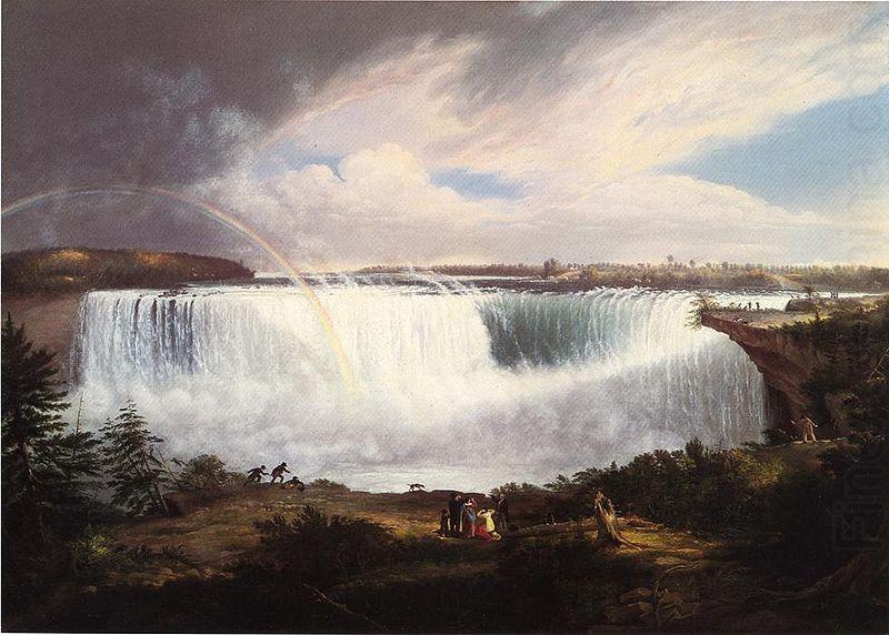 Alvan Fisher Niagara china oil painting image